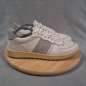 Collegium Pillar Destroyer Low Mens EU Size 43 White Gray Leather Shoes Sneaker